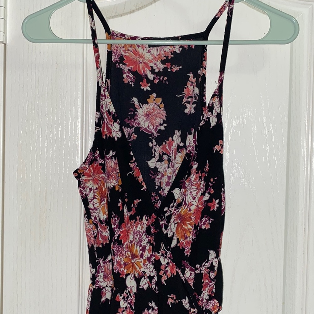 Floral Print Maxi Dress